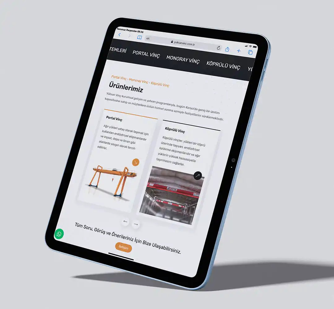 Yüksan Crane Systems